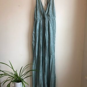 Green & Silver Jumpsuit